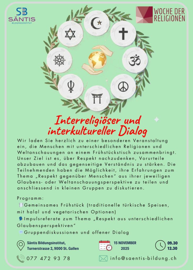 Interreligiöses und Interkulturelles Dialogfrühstück